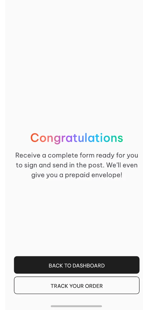 Next step clear