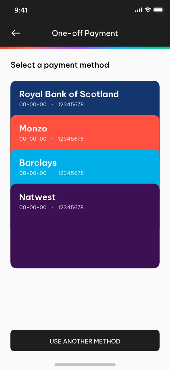Pick bank