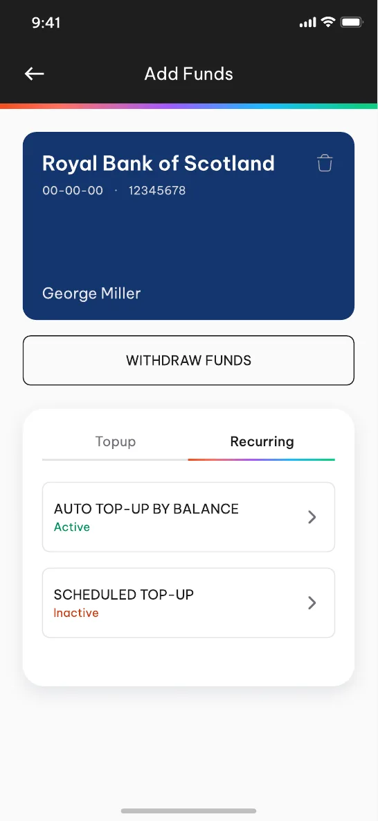 Saved bank